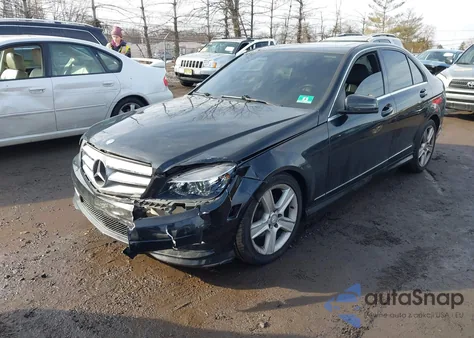 2011 Mercedes-Benz C 300 Sport 4Matic from USA, damaged, VIN WDDGF8BBXBR179419